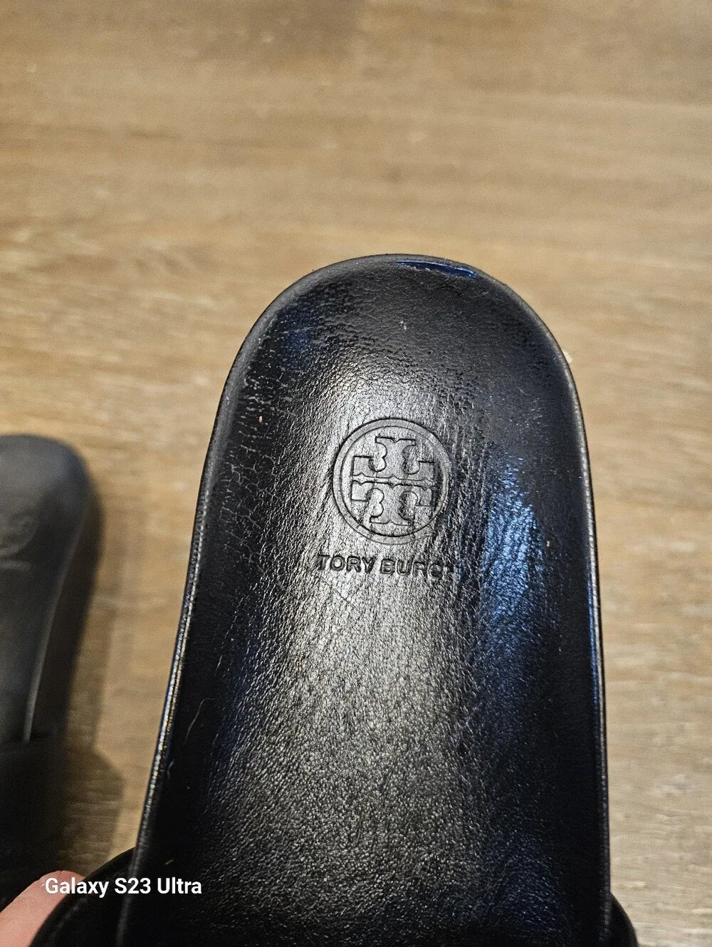 Tory Burch Black Slides Sz 6.5